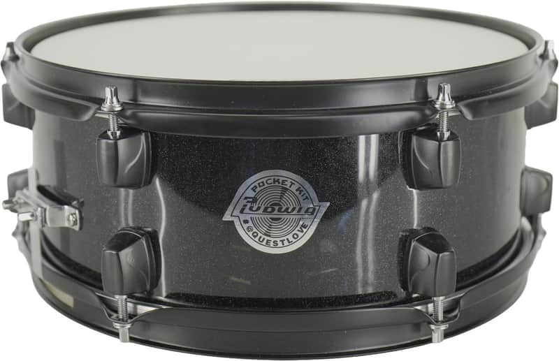 Ludwig Pocket Kit Questlove 12x5'' Snare Drum - Black Sparkle image 1