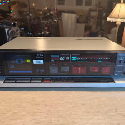 AIWA AD-F770 3head cassette deck Dolby Bc Full Fresh Service Extremely Rare Wow! image 2