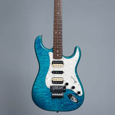 Fender Michiya Haruhata Stratocaster 2020 - Transparent Blue image 15