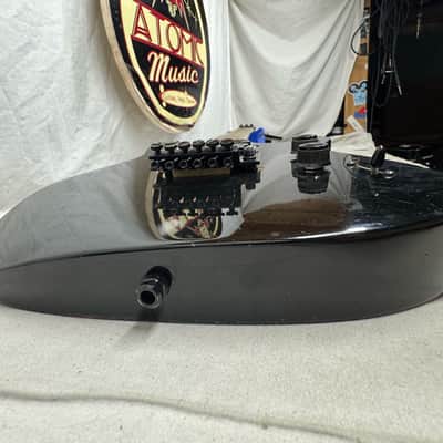 Hamer USA Chaparral Guitar with Case - Black - headstock repaired! image 17