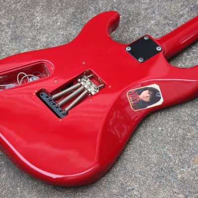 Fresher Refined Series Contemporary Stratocaster Japan Electric Guitar (Red) image 7