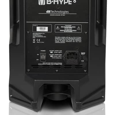 DB TECHNOLOGIES B-HYPE 8 CASSA ATTIVA 2 VIE 260W WOOFER 8" TWEETER 1" image 2