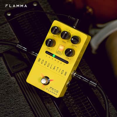 FLAMMA FS05 Modulation Pedal Stereo Digital Guitar Pedal with 11 Modulation Ring/Rotary/Liquid,price include the import duty to US buyer image 5