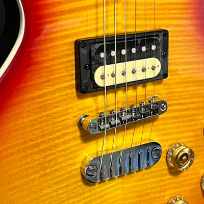 Dean Cadillac 1980 Flame Maple - Trans Cherry Sunburst image 5