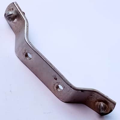 *Kent Snare Drum Butt Plate Nickel Plated Kenmore Vintage 50s-60s 3.25"Parts USA image 1
