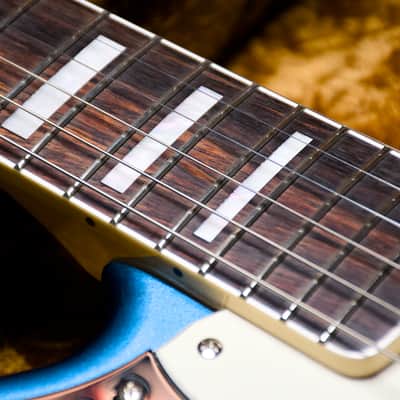 Fender FSR Made in Japan Traditional 60s Jaguar Guitar 2024-25 - Lake Placid Blue Metallic image 6