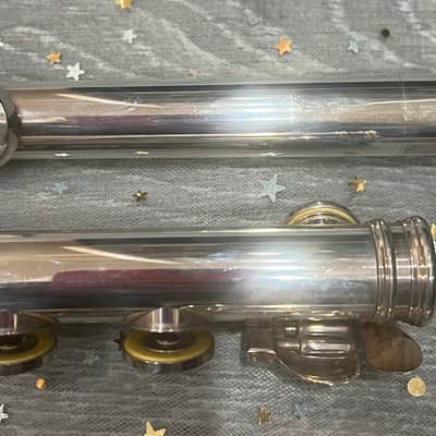 Powell Vintage Heavy Wall Commercial Flute 1980 - Silver Serial #5936 image 8