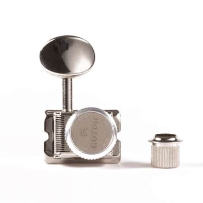 Genuine Gotoh MIJ SD91 6 Inline Vintage Locking Strat/Tele Tuners Nickel image 1