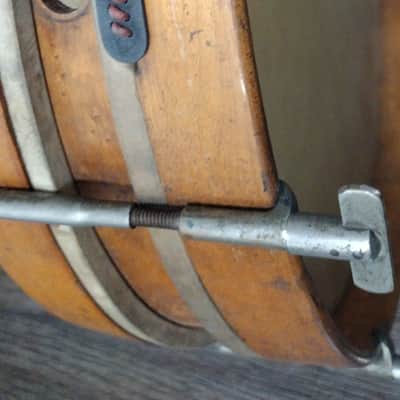 Leedy? Antique Wood Snare Drum Early 1880-1910 Coltskin Leedy 1880-1910 - natural image 5
