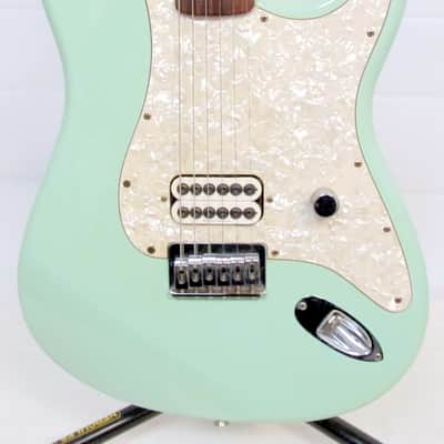 Used Fender Limited Edition Tom DeLonge Signature Stratocaster Surf Green See Photos and Description VGC image 2