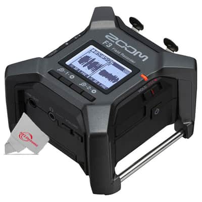 Zoom F3 2-Input / 2-Track Portable Field Recorder image 4