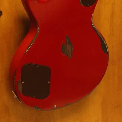 Rare Vintage USA 1979 Gibson Les Paul GK-55 Guitar, Custom Set Neck! Junior Red image 7