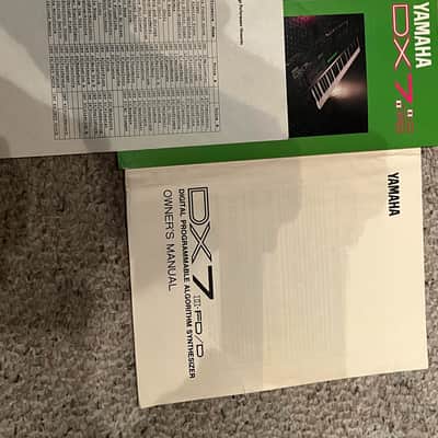 Yamaha DX7IIFD 1987 - black image 9