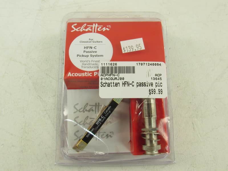 Schatten Designs HFN-C Passive Under-Bridge Pickup image 1