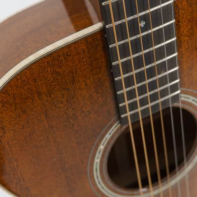 Martin Custom Shop 000-14F Flamed Mahogany 14-fret Acoustic Guitar with Ebony Fingerboard image 7