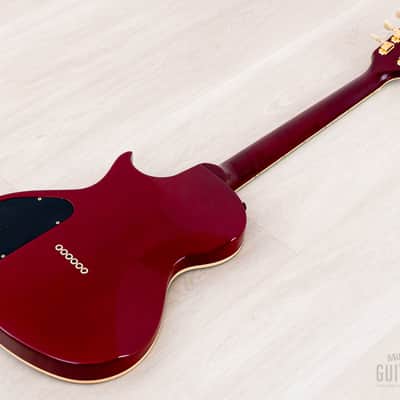 1998 Gibson Nighthawk Custom CST-2 Fireburst Flame Top, Near-Mint w/ Case & Tags, Yamano image 14