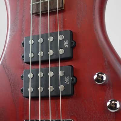 Warwick Rockbass Corvette $$ W/Gig Bag - Burgundy Red (Used) image 4