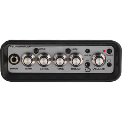 Laney MINI-STB-SuperG Supergroup Stereo Bluetooth Mini Guitar Combo 2020s - Black image 3