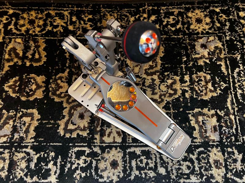 Pearl P3000D Eliminator Demon Direct-Drive Single Bass Drum Pedal - Silver / Grey image 1