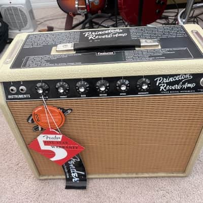 Fender '65 Princeton Reverb Reissue "Blonde Wheat" FSR Limited Edition 12-Watt 1x10" Guitar Combo 2021 - Blonde / Wheat image 1