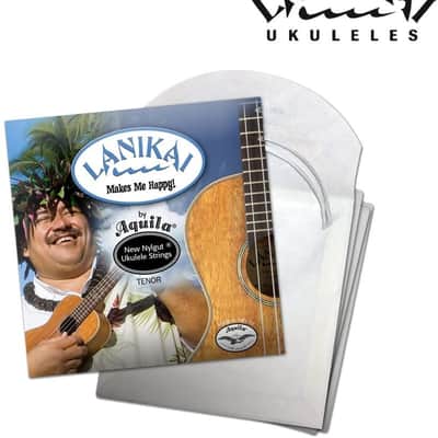 Mint Lanikai Nylgut by Aquila Tenor High G Ukulele String Set Model LA-THG image 2