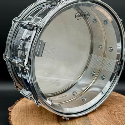 Ludwig LM402 Supraphonic 6.5x14" 10-Lug Aluminum Snare Drum - Chrome-Plated image 15
