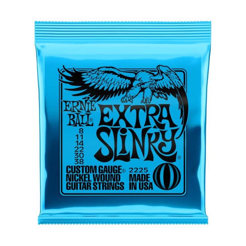 Ernie Ball 2225 Extra Slinky Electric Guitar Strings, .008 - .038 image 1