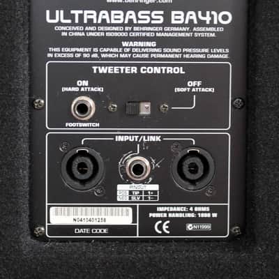 Behringer Ultrabass BA410 Cabinet - 1000 Watt image 6