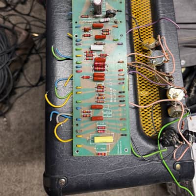 marshall jcm800 1984 4010 vertical input combo circuit board, pots image 2