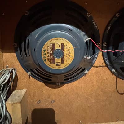 Silvertone Model 1484 Twin Twelve 60-Watt 2x12 Piggyback 1964 - Gray image 9