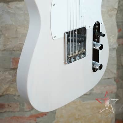 FENDER Telecaster Mirror Jimmy Page Signature - 2019 - White Blonde image 2