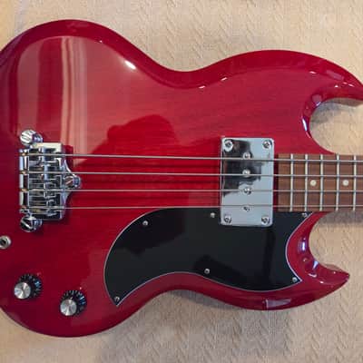Epiphone EB-0 2023 - Cherry image 4