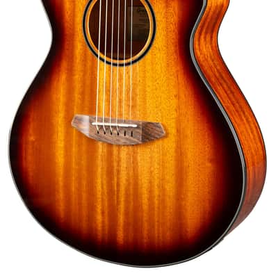 Breedlove Discovery S Concert Edgeburst CE Acoustic-Electric Guitar - African Mahogany image 5