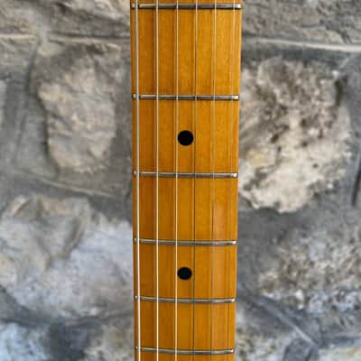 Fender Japan '57 Reissue Stratocaster ST57-70 Candy Apple Red – Maple Neck (Q-Serial, Upgraded Van Zandt Bridge Pickup) image 6
