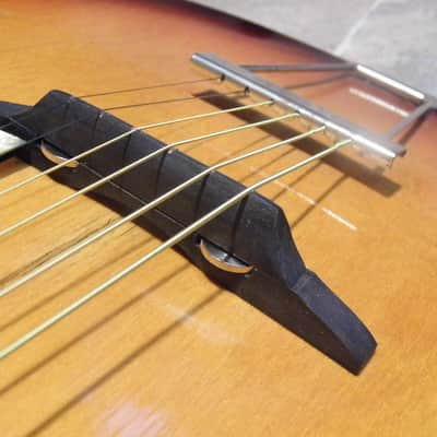 vintage KLIRA Triumphator archtop Jazz GUITAR  Gitarre Germany 1960s image 20