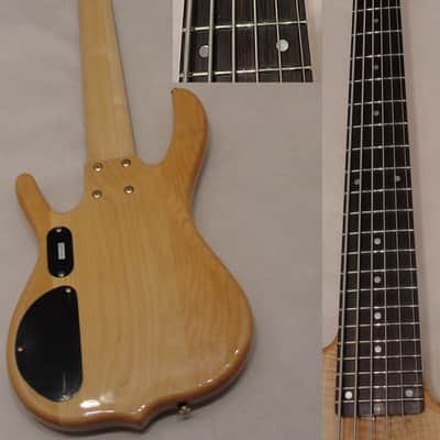 Ken Smith Design KSDB6 Barn Burner Deluxe 6 String Electric Bass Guitar 2015 Natural image 3