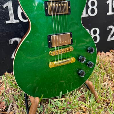 Gibson Mod Collection Les Paul Standard 60s Custom Green Sparkle Galactic Cactus 2026 image 3