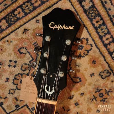 2001 Epiphone Casino Vintage Sunburst w/ Gigbag | Peerless Factory, MIK, Beatles Guitar image 2