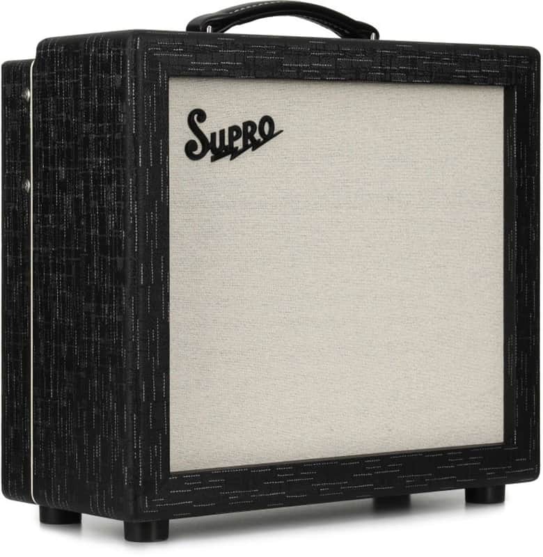 Supro 1614RT Amulet 15-Watt 1x12" Guitar Combo 2023 - Present - Black Scandia image 1