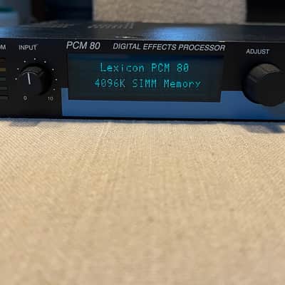 Lexicon PCM 80 v1.10 + memory upgrade + Pitch Card + new power supply & serviced 2026 image 14
