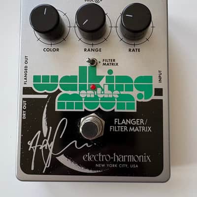 Electro-Harmonix Walking On The Moon Andy Summers Signature Flanger / Filter Matrix 2023 - Present - Silver / Black image 1