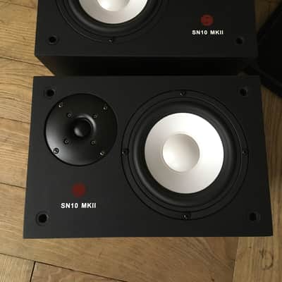 Studiospares SN10 passive near-field monitors 2020 Black image 1