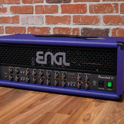 Engl Custom Shop Powerball II E645/2 4-Channel 100-Watt Guitar Amp Head Purple Bronco image 3
