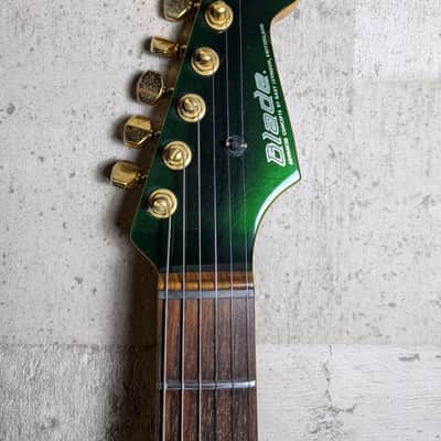 Blade R-2RG CGS Levinson 90's Metallic Green Burst image 6