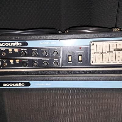 Acoustic Control Corp 320 & 408 Late 70s - Black image 2