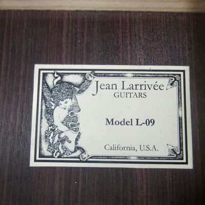 Larivee L-09 Small Bodied Acoustic 2001 CLEAN - Natural w Paperwork & Original Case image 8