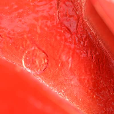Vintage 1964 / 1965 Fender Stratocaster Project Body - Very Old Candy Apple Red Refinish - Pre-CBS SRV Strat Real Deal 1964 image 15