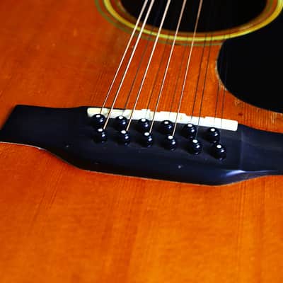 Martin D12-35 1967 - amazing sounding vintage round shoulder dreadnought 12-string guitar - check video! image 14