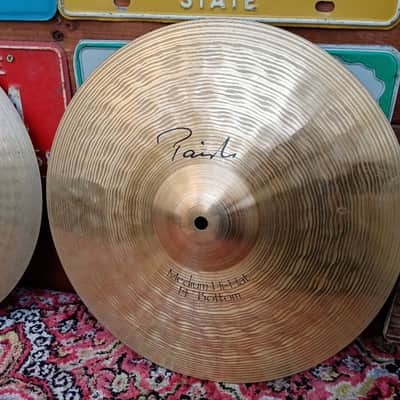 PAISTE Signature 14" Medium Hi Hat, usato. image 2