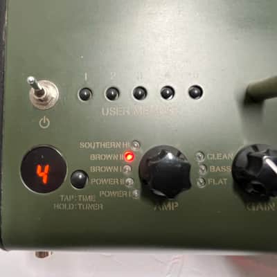 Yamaha THR10X 10 Watt Desk Top Mini Guitar Amplifier High Gain METAL THR 10X Amp Portable Modeling Combo Amp EVH D 2 x 3" Stereo Digital Speakers 2013 - 2018 Camouflage Green Hi-Gain Steel Panther Approved. image 6